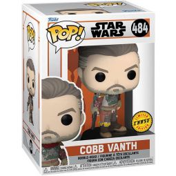 Funko POP! Star Wars Vinyl Bobble Figure - The Mandalorian S5 - COBB VANTH (Unmasked) #484 *CHASE*