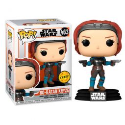 Funko POP! Star Wars Vinyl Figure - The Mandalorian S4 - BO-KATAN KRYZE (No Helmet) #463 *CHASE*