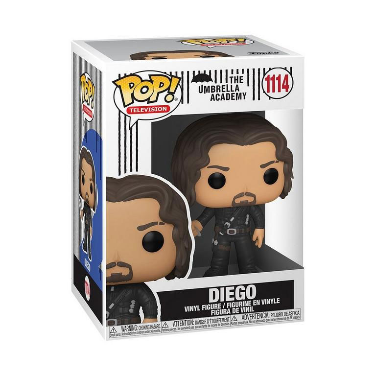 Umbrella Academy Series 2 - Diego Hargreeves Funko Pop! Vinyl Figure  (Bundled with Compatible Pop Box Protector Case)