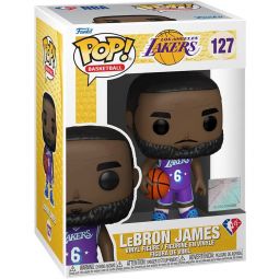 Funko POP! NBA Wave 5 - Vinyl Figure - LEBRON JAMES #127 (Los Angeles Lakers)