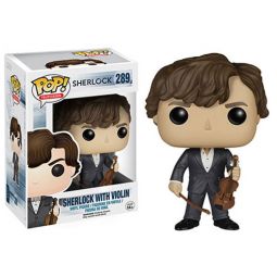 Funko POP! Television - Sherlock Vinyl Figure - SHERLOCK with VIOLIN