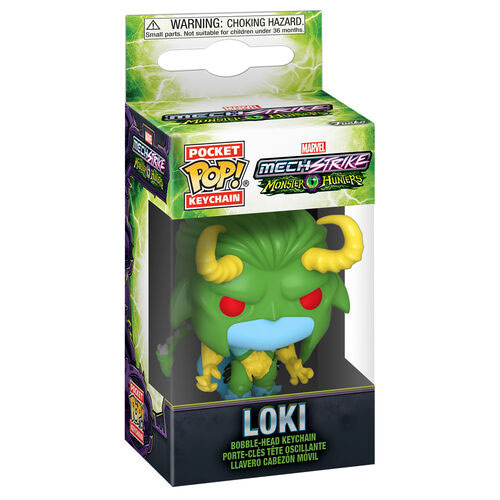 Funko Pocket POP! Keychain - Marvel Mech Strike Monster Hunters - LOKI ...