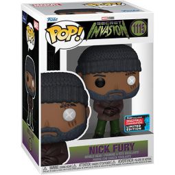 Funko POP! Marvel Studios Secret Invasion Vinyl Bobble Figure - NICK FURY #1115 *Exclusive*