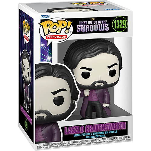 Funko POP! Television - What We Do in the Shadows Vinyl Figure - LASZLO CRAVENSWORTH #1329