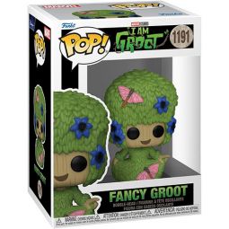 Funko POP! Marvel Studios I Am Groot Vinyl Bobble Figure - FANCY GROOT #1191