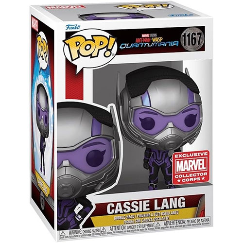 Funko POP! Marvel - Ant-Man and The Wasp: Quantumania Vinyl Bobble - CASSIE LANG #1167 *Exclusive*