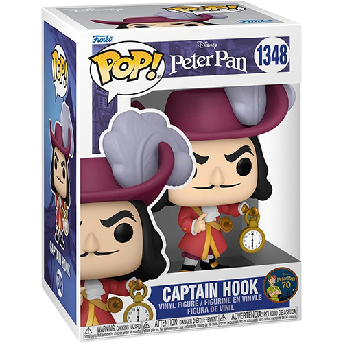 Funko POP! Disney Peter Pan (70th Anniversary) Vinyl Figure - CAPTAIN HOOK  #1348:  - Toys, Plush, Trading Cards, Action Figures & Games  online retail store shop sale