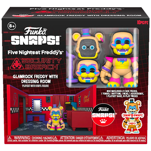 FNAF Plushies Security Breach Dolls Set for Game Fans (Classic)