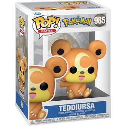 Funko POP! Games - Pokemon S14 Vinyl Figure - TEDDIURSA #985