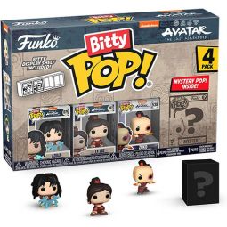 Funko Bitty POP! 4-Pack - Avatar The Last Airbender - AZULA, TY LEE, ZUKO & 1 MYSTERY!