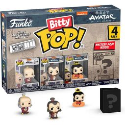 Funko Bitty POP! 4-Pack - Avatar The Last Airbender - IROH, ADMIRAL ZHAO, OZAI & 1 MYSTERY!