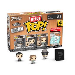 Funko Bitty POP! 4-Pack - The Office - DWIGHT AS SCRANTON STRANGLER, MICHAEL, PAM & 1 MYSTERY!