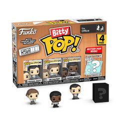 Funko Bitty POP! 4-Pack - The Office - MICHAEL SCOTT, JIM HALPERT, DARRYL PHILBIN & 1 MYSTERY!