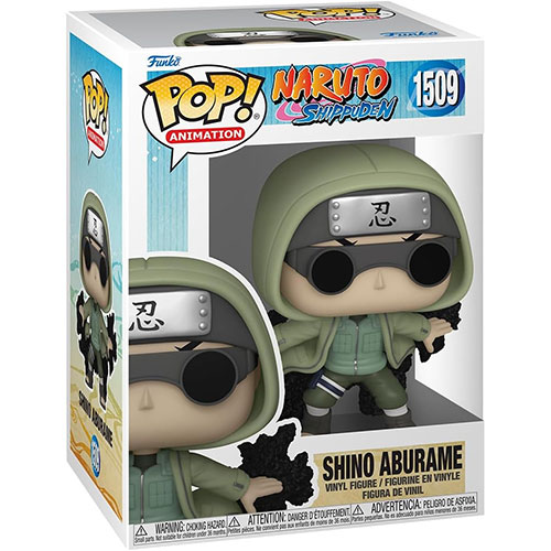 Funko POP! Animation Naruto S6 Vinyl Figure - SHINO ABURAME #1509 ...