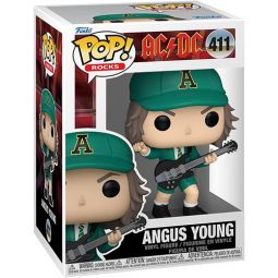 Funko POP! Rocks AC/DC Vinyl Figure - ANGUS YOUNG [Green Outfit] #411