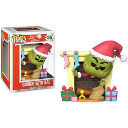 Funko POP! How the Grinch Stole Christmas Deluxe Vinyl Figure - GRINCH WITH BAG #35