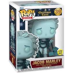 Funko POP! Movies - A Christmas Carol Vinyl Figure - JACOB MARLEY #39 [Glow]