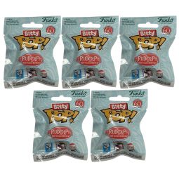 Funko Bitty POP! Mystery Figures - Rudolph the Red-Nosed Reindeer - BLIND PACKS [5 Pack Lot]