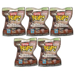 Funko Bitty POP! Mystery Figures - Parks & Recreation - BLIND PACKS [5 Pack Lot]