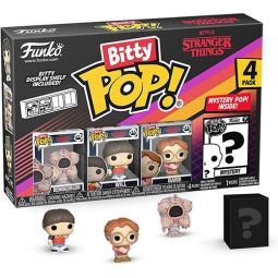 Funko Bitty POP! 4-Pack - Stranger Things - DEMOGORGON, WILL, BARB & 1 MYSTERY!