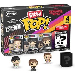 Funko Bitty POP! 4-Pack - Stranger Things - ELEVEN w/ Waffles, MIKE, JONATHAN & 1 MYSTERY!