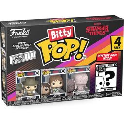 Funko Bitty POP! 4-Pack - Stranger Things - HOPPER, JOYCE, DEMOGORGON & 1 MYSTERY!