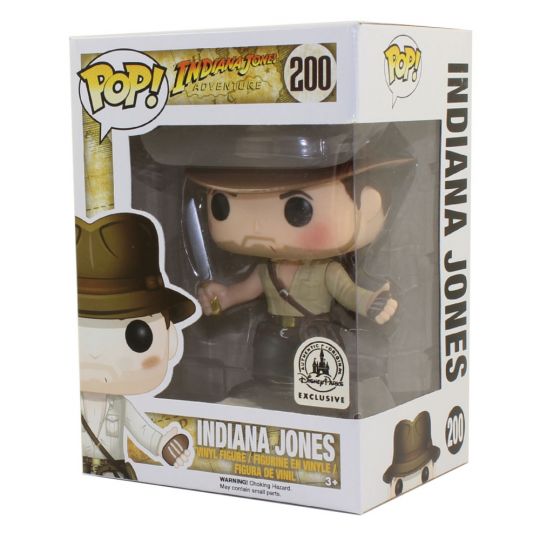 Funko POP! Movies - Indiana Jones Vinyl Figure - INDIANA JONES (Temple of  Doom) *Exclusive*