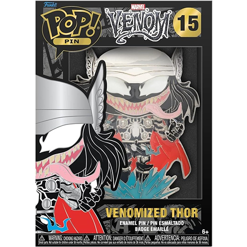 Funko Pop Marvel Venom Enamel Pin Venomized Thor 15