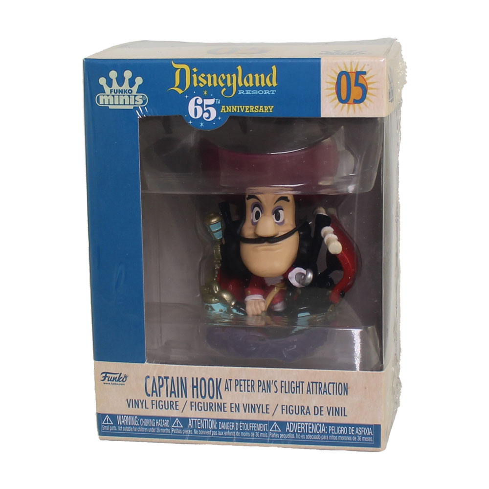 Funko Mini Vinyl Figure - Disneyland 65th Anniversary - CAPTAIN HOOK (Peter  Pan's Flight) #05:  - Toys, Plush, Trading Cards, Action  Figures & Games online retail store shop sale
