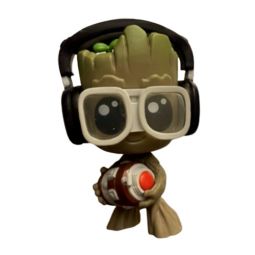 Funko Mystery Minis Vinyl Figure - Marvel Studios I Am Groot - GROOT with Detonator (3 inch) 1/12