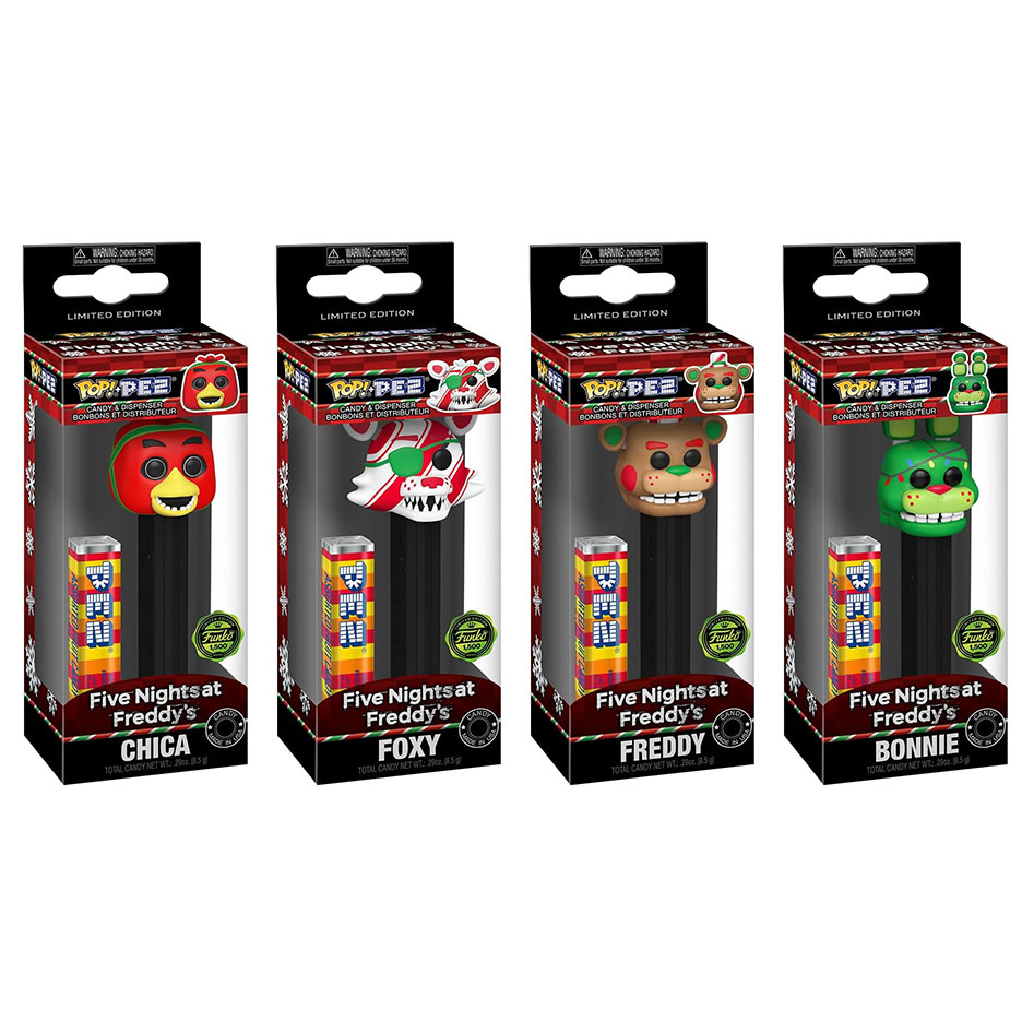 Pop! PEZ Five Nights at Freddy's 4-Pack