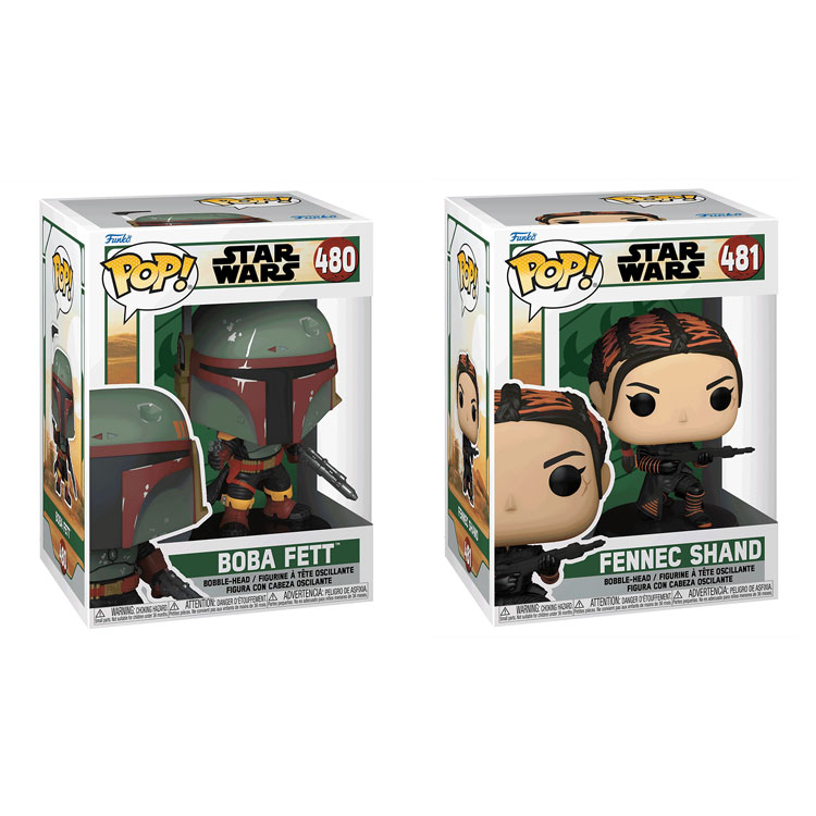 Funko POP! Star Wars - Book Of Boba Fett Vinyl Bobble Figures - SET OF ...