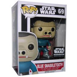 Funko POP! Star Wars Smuggler's Bounty Vinyl Bobble-Head - BLUE SNAGGLETOOTH #69 *Exclusive*