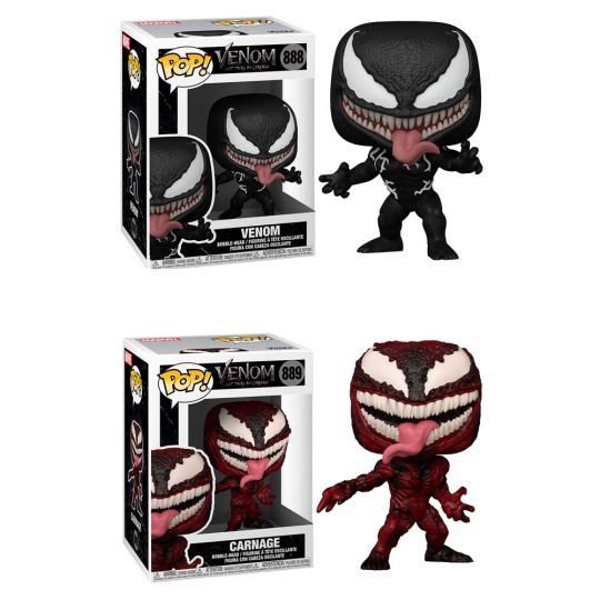 Funko Pop Marvel Venom Let There Be Carnage Vinyl Bobble Figures Set Of 2 Bbtoystore Com Toys Plush Trading Cards Action Figures Games Online Retail Store Shop Sale