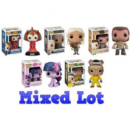 Funko POP! - Bulk Mixed Lot of 6 Figures (All Different)(4 inch)