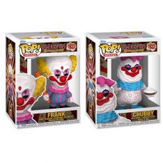 Funko POP! Movies - Killer Klowns from Outer Space S2 Vinyl Figures - SET OF 2 [Chubby & Frank]