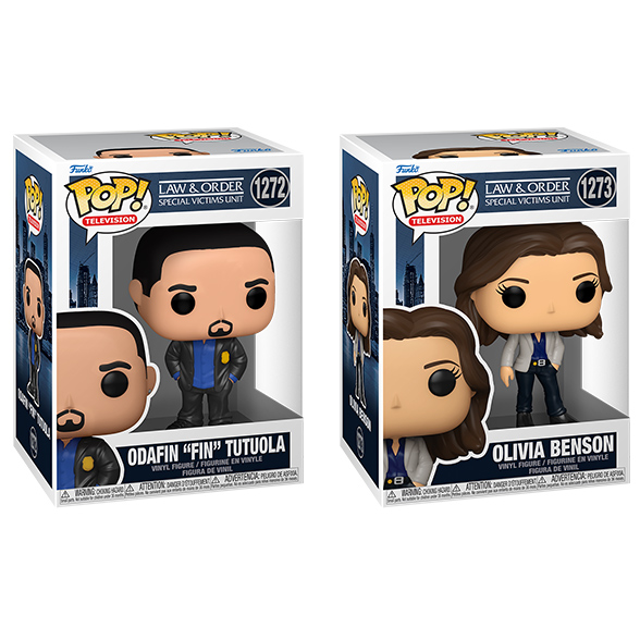 Fin and Olivia (Law & Order Special Victims Unit) Funko Pop! Complete Set  (2) (PRE-ORDER Ships October) - CLARKtoys