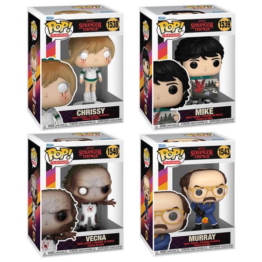 2024 Stranger Things Funko Pop Lot