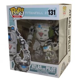 Funko POP! Games - Titanfall 2 Vinyl Figure - ATLAS and Pilot (Oversized - 6 inch) *Exclusive*