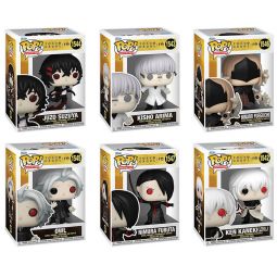 Funko POP! Animation - Tokyo Ghoul:re S2 Vinyl Figures - SET OF 6 [Juzo, Kisho, Owl, Ken +2]