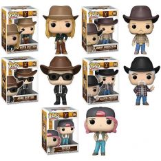 Funko POP! Television Yellowstone S2 Vinyl Figures - SET OF 5 [Teeter, Lloyd, John, Jimmy & Beth]