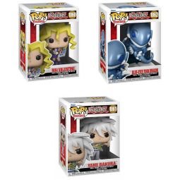 Funko POP! Animation - Yu-Gi-Oh! S2 Vinyl Figures - SET OF 3 [Yami, Mai & Blue-Eyes Toon Dragon]