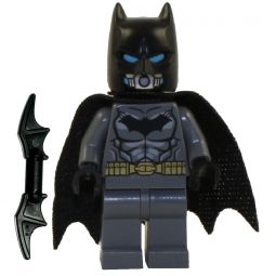 LEGO Minifigure - DC Comics Super Heroes - BATMAN (Scuba Head) with Batarang