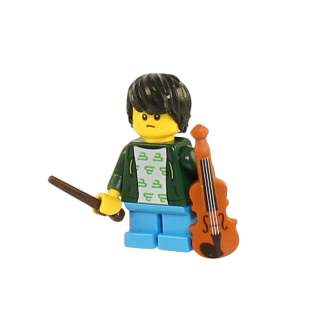 lego minifigure violin