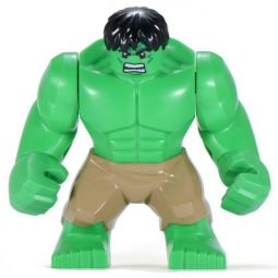 LEGO Minifigure - Marvel Super Heroes - THE HULK (Tan Pants)