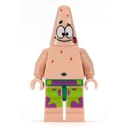 LEGO Minifigure - Spongebob Squarepants - PATRICK STAR (Tongue Out)