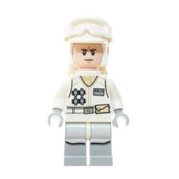 LEGO Minifigure - Star Wars - HOTH REBEL TROOPER (White Uniform)