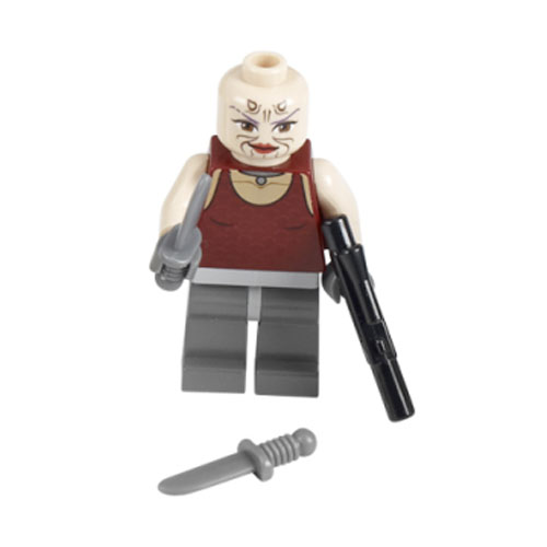 LEGO Minifigure - Star Wars - SUGI with Daggers & Blaster: BBToyStore ...