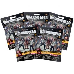 McFarlane Toys Building Sets - The Walking Dead Series 2 - 5 PACK LOT (5 Human Figures)