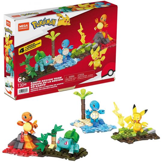  Mega Construx Pokémon Pikachu Building Set : Toys & Games